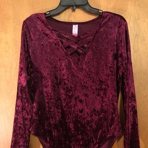 Velvet Body Suit